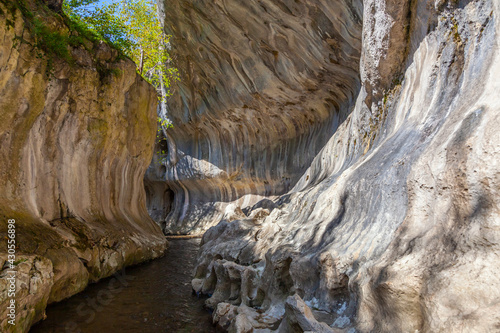 Cheile Banitei, Banita gorge near Petrosani city, Hunedoara county, Romania