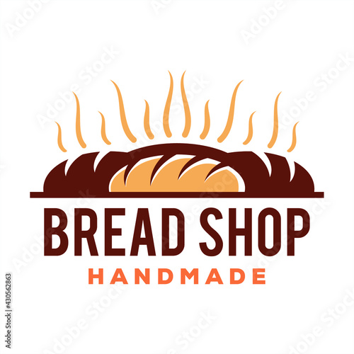 Bread and Bakery logo vector icon illustration, Bakery bread vector logo template, Bread shop house designs element, Chef club cooking icon