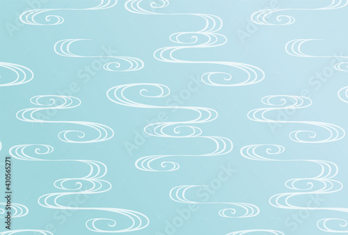 Japanese traditional pattern called Ryusui for banners, greeting cards, flyers, social media wallpapers, etc.