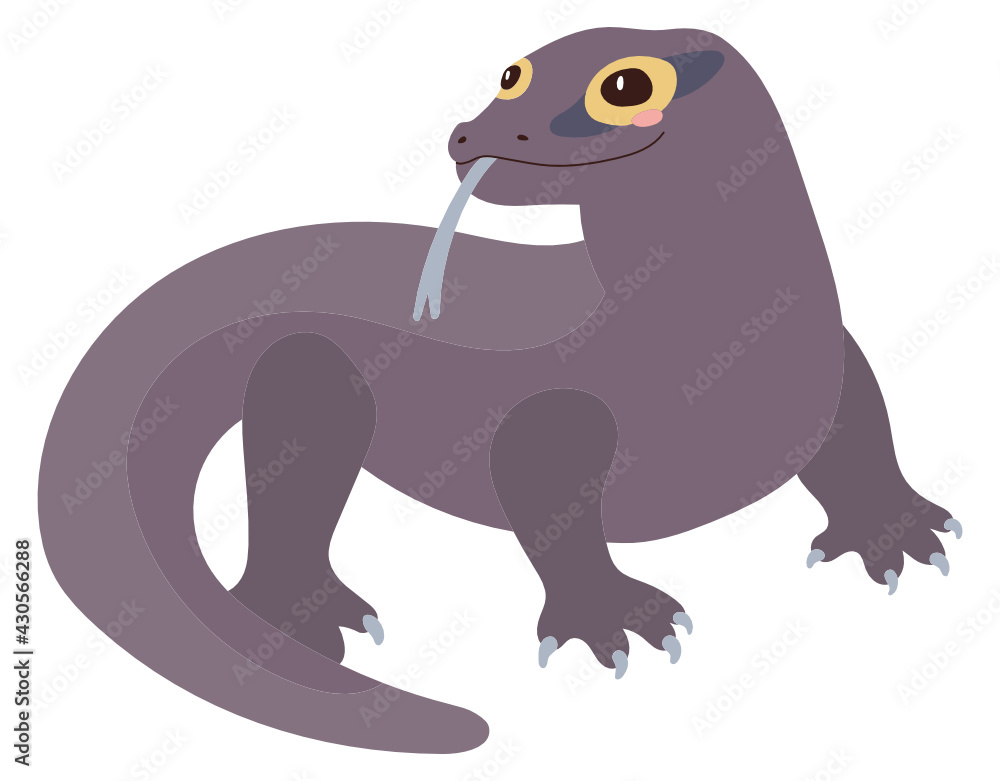 Obraz premium Komodo dragon