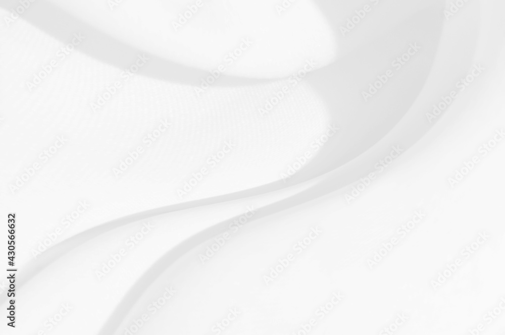 White cloth background abstract with waves, soft background White cloth background abstract with waves, soft background