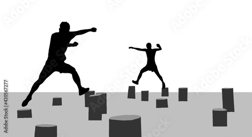 Course d'obstacles