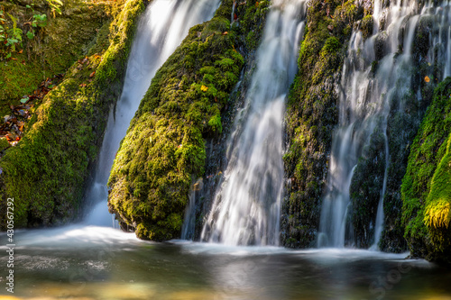Fototapeta Naklejka Na Ścianę i Meble -  Famous Bigar Waterfall, Caras-Severin County, Romania