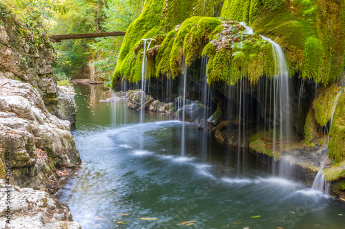 Famous Bigar Waterfall, Caras-Severin County, Romania
