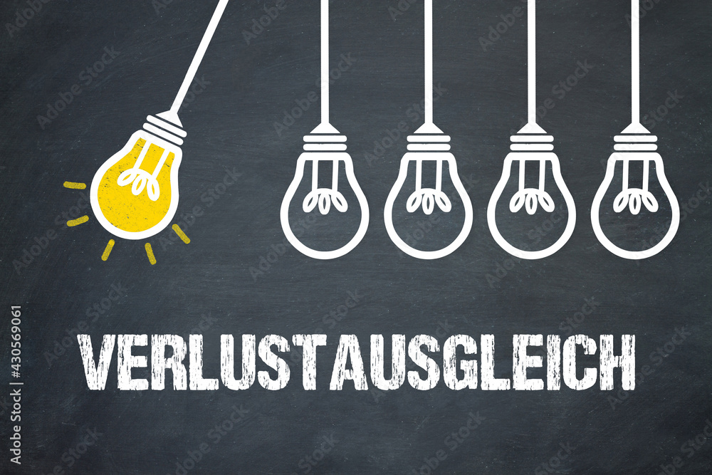 Fototapeta premium Verlustausgleich