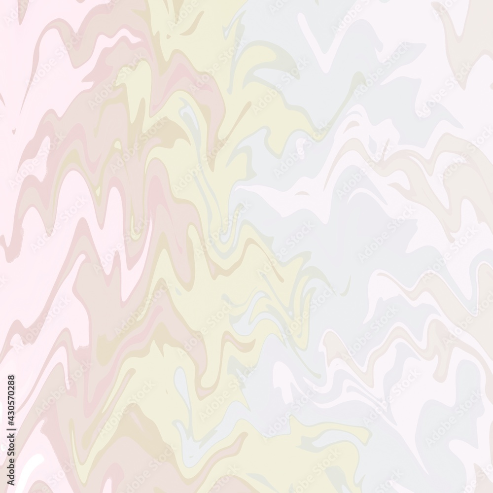 Pastel marble effect background. Liquify effect.
