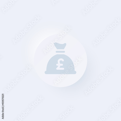 Money Bag Pound - Sticker