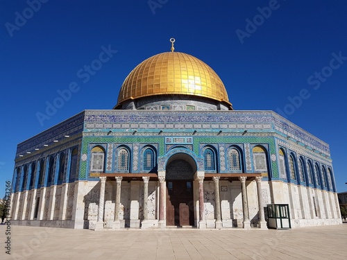 Dome of the Rock, Temple Mount in the Old City of Jerusalem