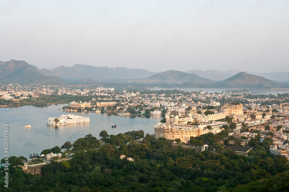 City of Lakes, Udaipur, panorama