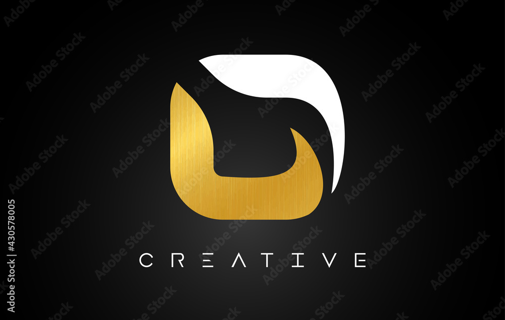 O Golden Letter Logo with Creative Modern Look and Gold Texture. O Golden Letter Logo with Creative Modern Look and Gold Texture.