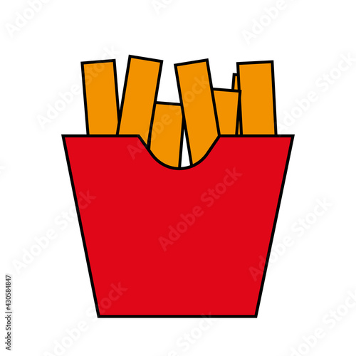 fries illustration