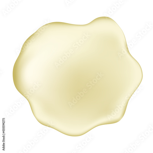 Gold collagen serum drop.