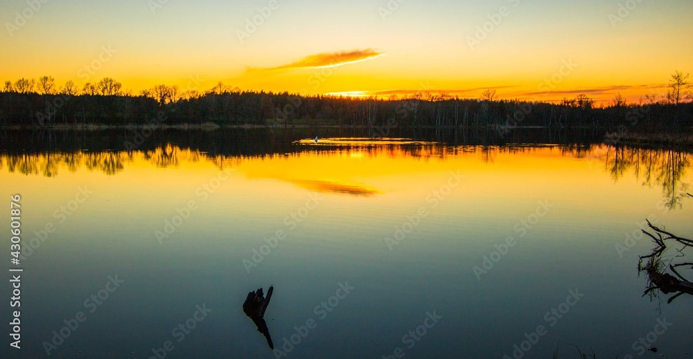 Sunset on the Water