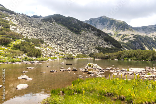 Landscape with Banderitsa River, Pirin Mountain, Bulgaria