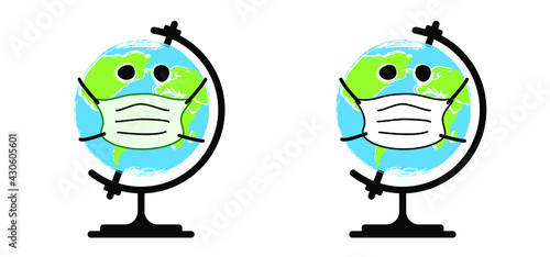 Keep safe distance Stay at home spreading prevention. Coronavirus.