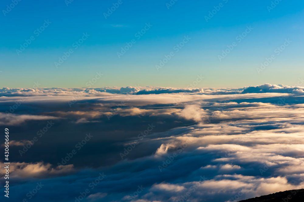 View at Haleakala summit, Maui, Hawaii View at Haleakala summit, Maui, Hawaii
