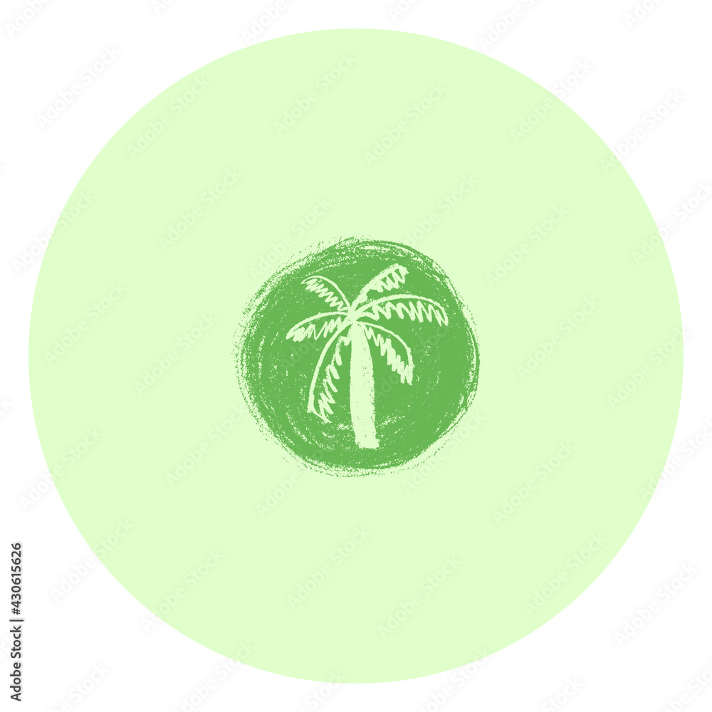 Exotic vector logo template. Palm tree symbol, palm leaf sign. Image for tropical spa, beauty studio emblem, natural makeup, organic cosmetics badge. Leaf icon for travel service and icon app cruise. Exotic vector logo template. Palm tree symbol, palm leaf sign. Image for tropical spa, beauty studio emblem, natural makeup, organic cosmetics badge. Leaf icon for travel service and icon app cruise.