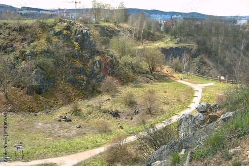 Rezerwat przyrody Wietrznia - Geopark Swietokrzyski,  nalezy do Swiatowej Sieci Geoparkow UNESCO photo