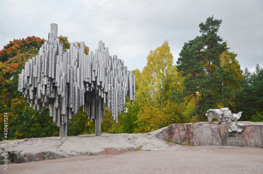 Sibelius Park and Monument. The Sibelius Monument is dedicated to the