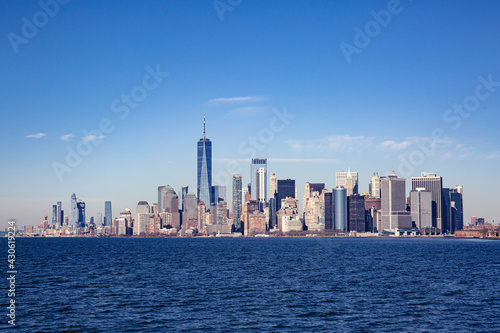 city skyline New York City Manhattan