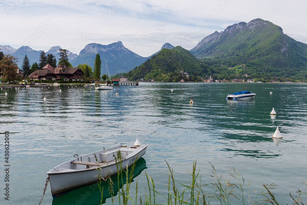 Lake of Annecy in the french Alps