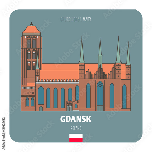 Church of St. Mary in Gdansk, Poland