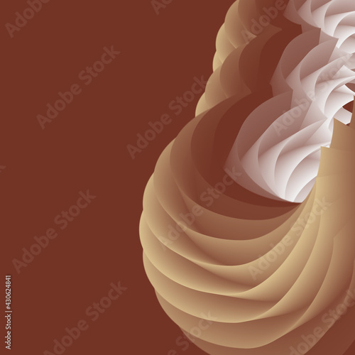 Cream texture for advertising ice cream packages and backgrounds