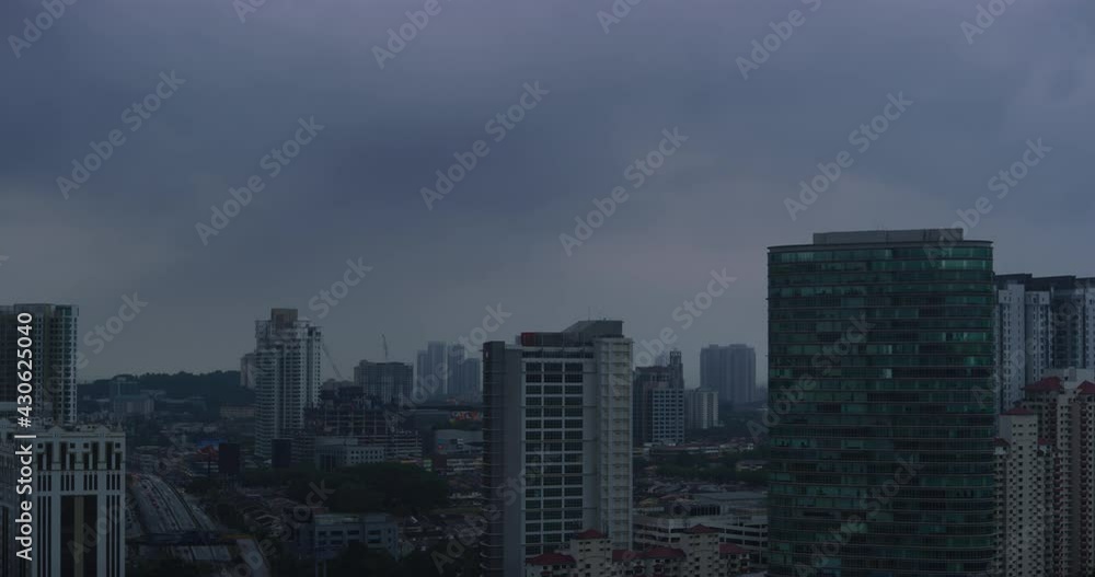 Time Lapse at Section Seventeen Neighborhood in Kuala Lumpur, Malaysia Time Lapse at Section Seventeen Neighborhood in Kuala Lumpur, Malaysia