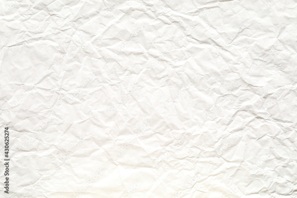White crumpled paper background surface texture White crumpled paper background surface texture