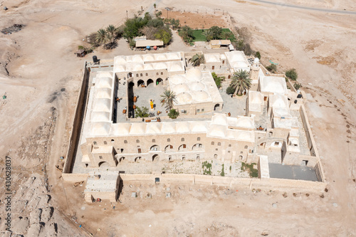 Nabi Musa, Believed to be the tomb of The Prophet Moses, Aerial view.