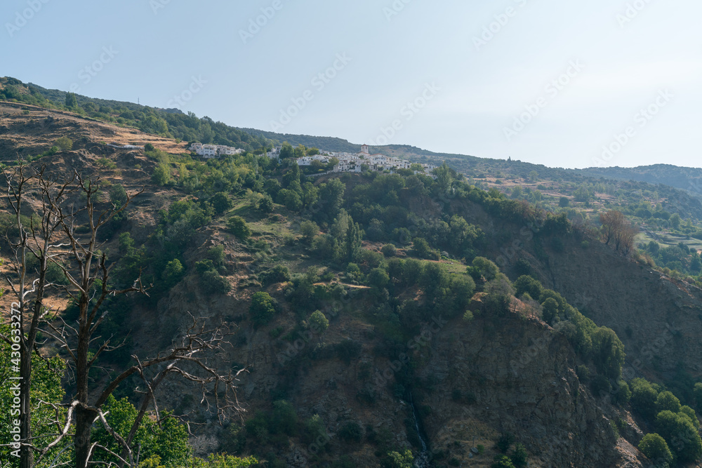 village in the mountain of Sierra Nevada