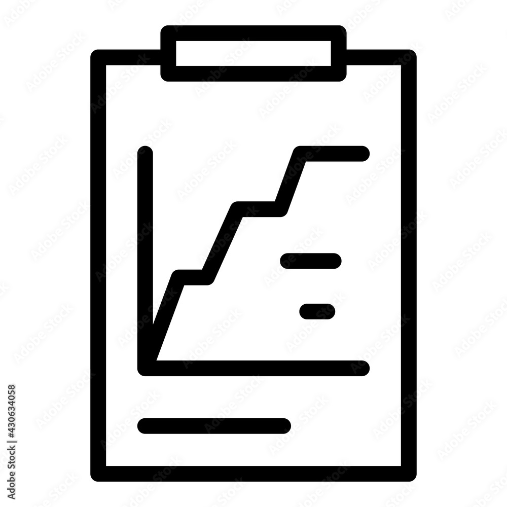 Market analytics icon. Outline Market analytics vector icon for web design isolated on white background Market analytics icon. Outline Market analytics vector icon for web design isolated on white background