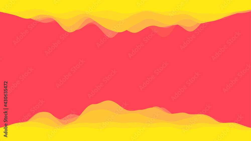 Graphical representation of data. Electric impulse, soundwave or financial chat. Flat vector design template with copyspace. Graphical representation of data. Electric impulse, soundwave or financial chat. Flat vector design template with copyspace.