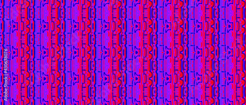 Purple-red geometric pattern with swirls. Use for textures and design.