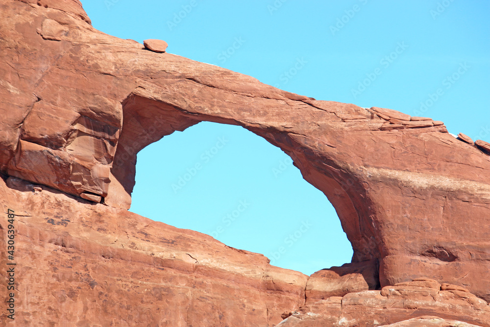 Arches National Park, Utah, in winter	