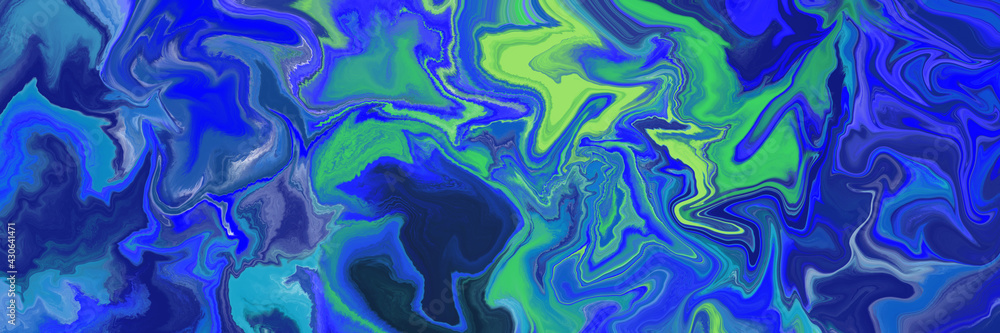 Fluid art abstract background. Abstract banner.