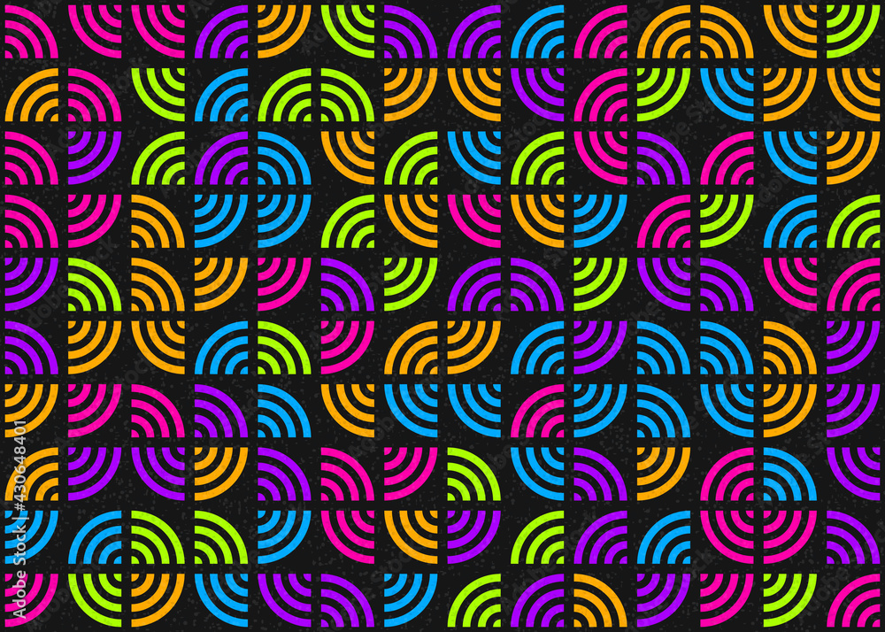 Abstract Geometric Pattern generative computational art illustration Abstract Geometric Pattern generative computational art illustration
