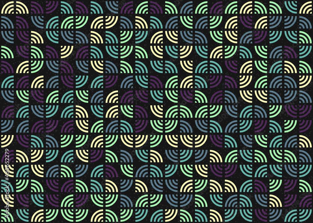 Abstract Geometric Pattern generative computational art illustration Abstract Geometric Pattern generative computational art illustration