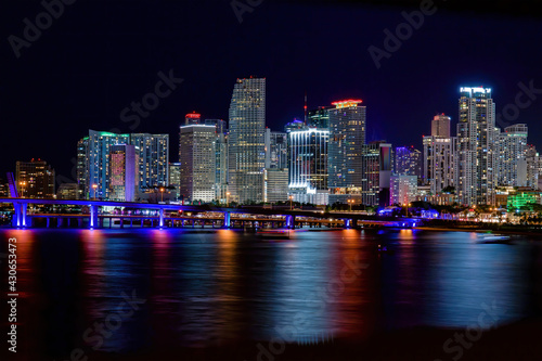 Miami Downtown at Night © Ana