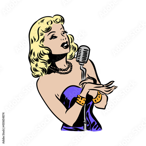 Ironic Satirical Illustration of a Retro Classic Comics book character