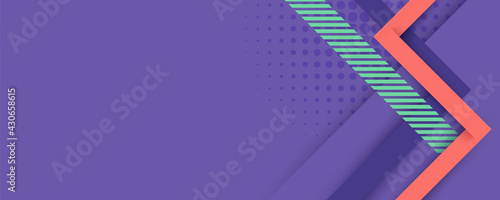 New bright purple with trendy green abstract modern background. Geometric purple technology background, vector. Abstract green minimal background energy technology concept futuristic graphic.