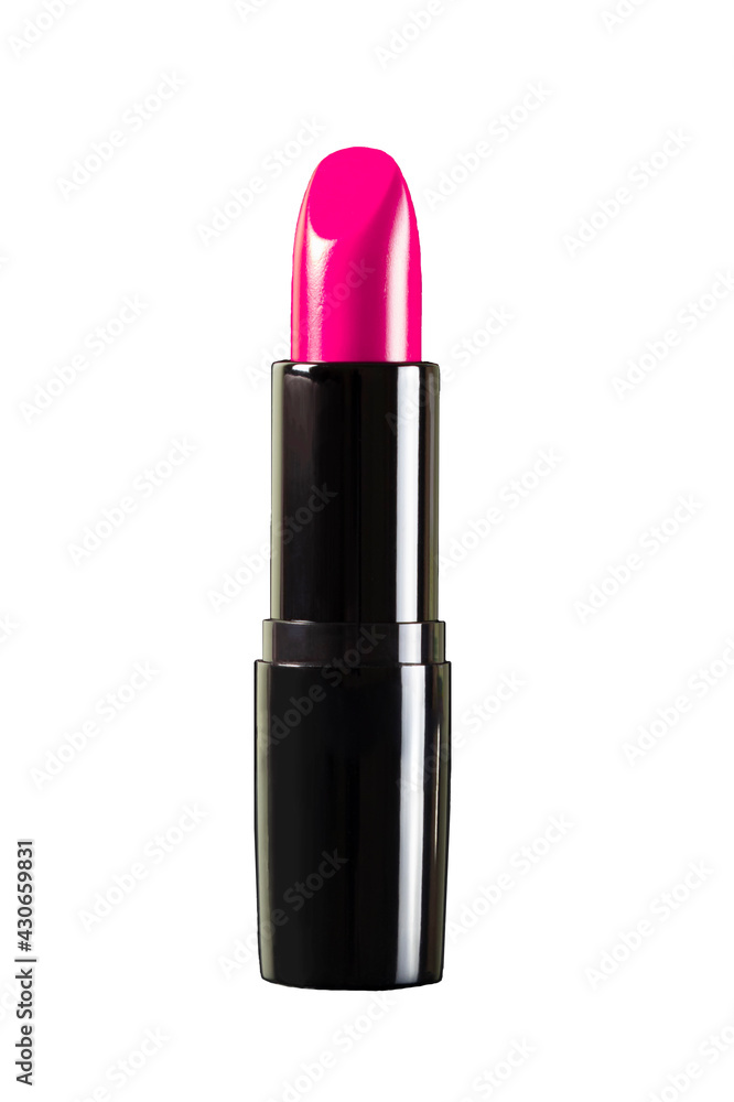 Pink lipstick isolated on white background Pink lipstick isolated on white background