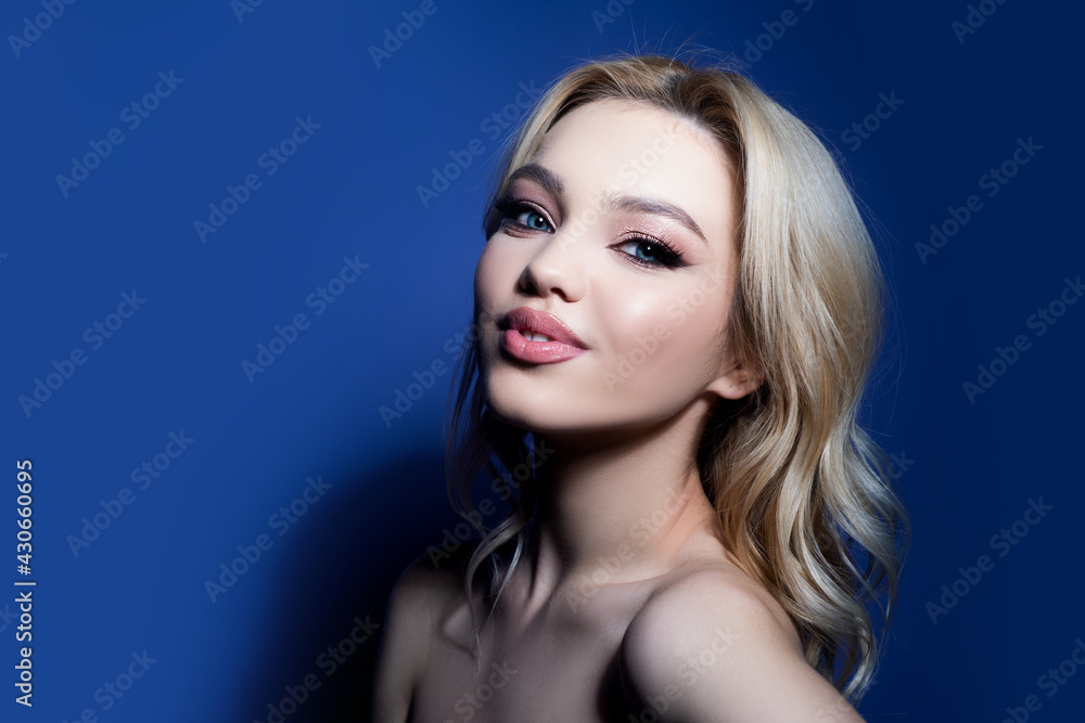 Sensual female model face. Woman in studio, isolated headshot portrait. Beauty woman face close up healthy skin care female woman beautiful face. Sensual female model face. Woman in studio, isolated headshot portrait. Beauty woman face close up healthy skin care female woman beautiful face.