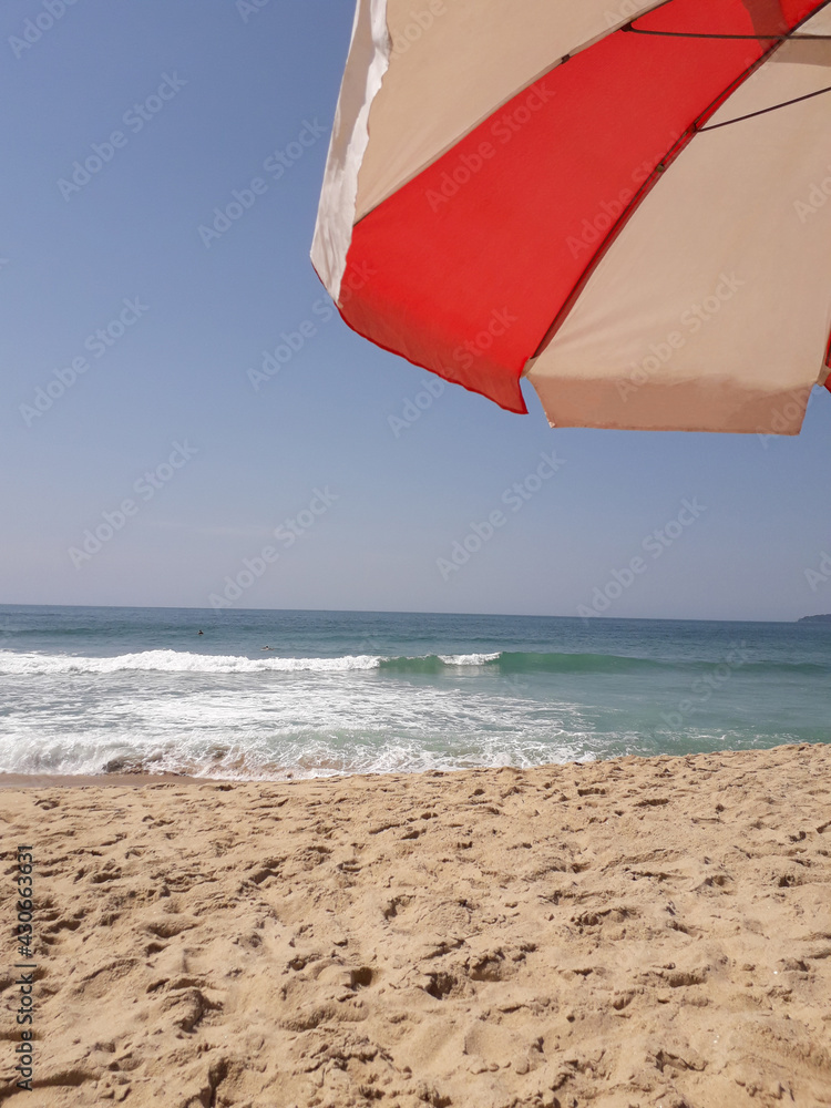 Sand Beach Florianópolis Brazil Beach Umbrella