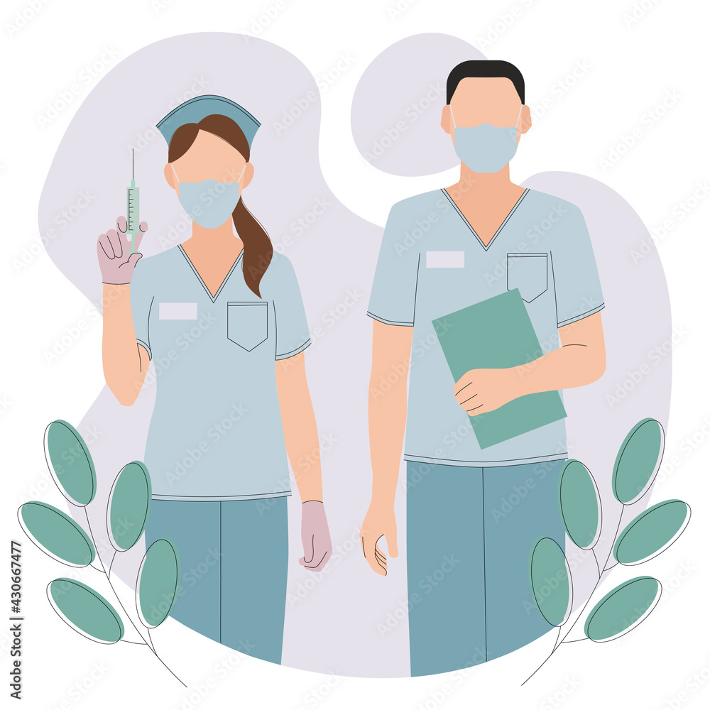Retractable Nurse Doctor Hospital Medical Women Mens Cartoon
