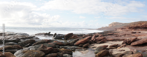 River and Ocean Landscapes at Kalbarri National Park in Western Australia.