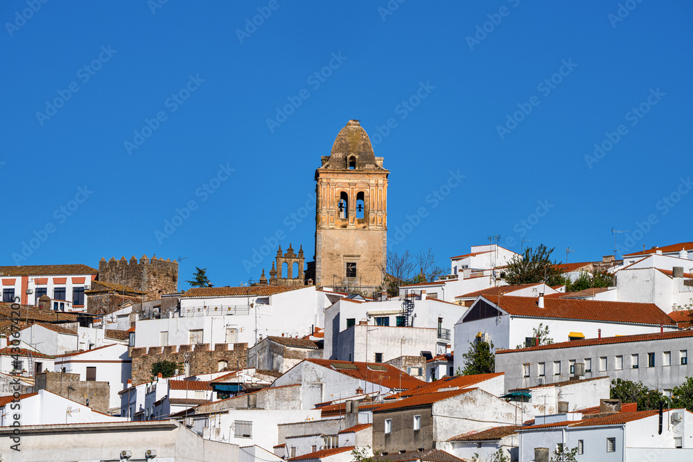 Jerez de los Caballeros, City at Badajoz, Extremadura in Spain