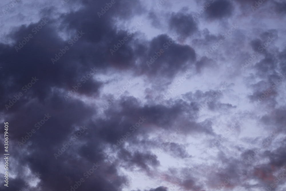 Obraz premium Nubes grises