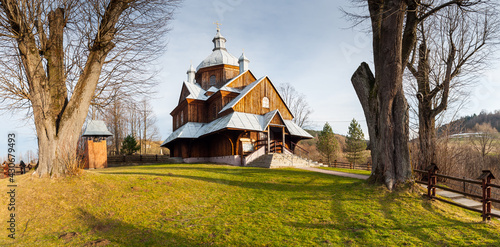 
Cerkiew świętego  Mikołaja w Hoszowie, Bieszczady, Polska / Saint Nicholas Orthodox Church in Hoszów, Bieszczady, Poland
