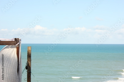 Ocean Horizon Sea Beach Sky Blue Clouds Day Sun Sunny